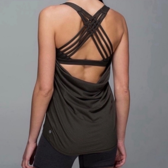lululemon athletica Tops - Lululemon No Limits built in bra/tank